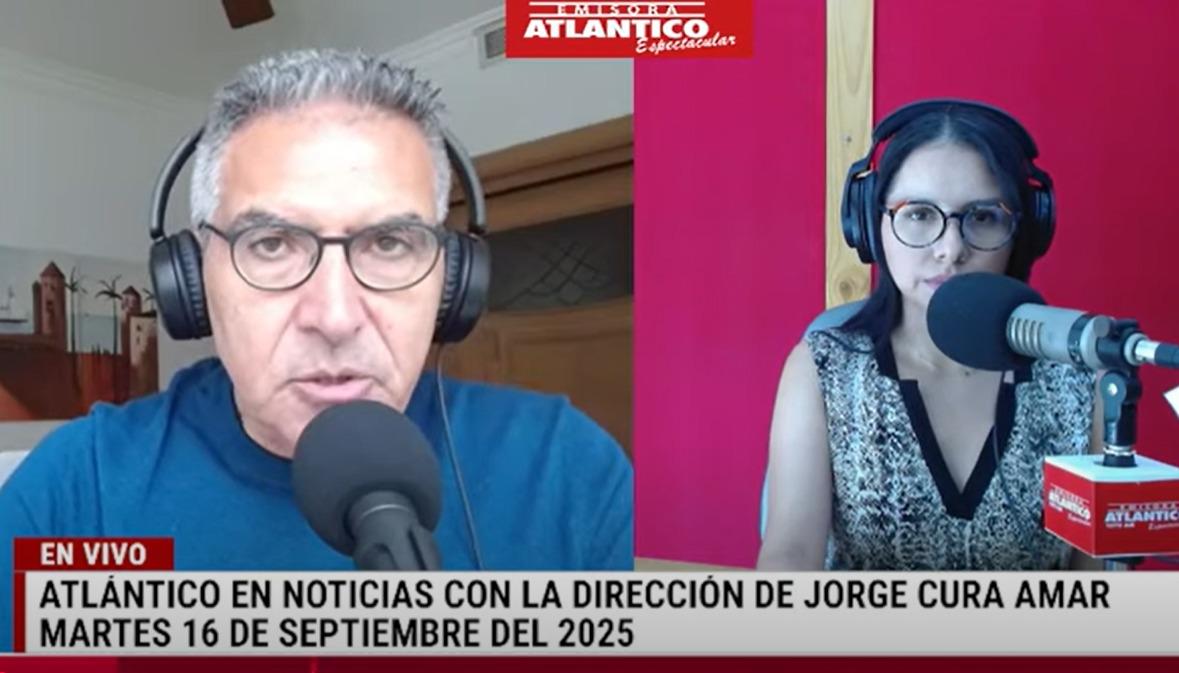 Transmisión de Atlántico en Noticias.