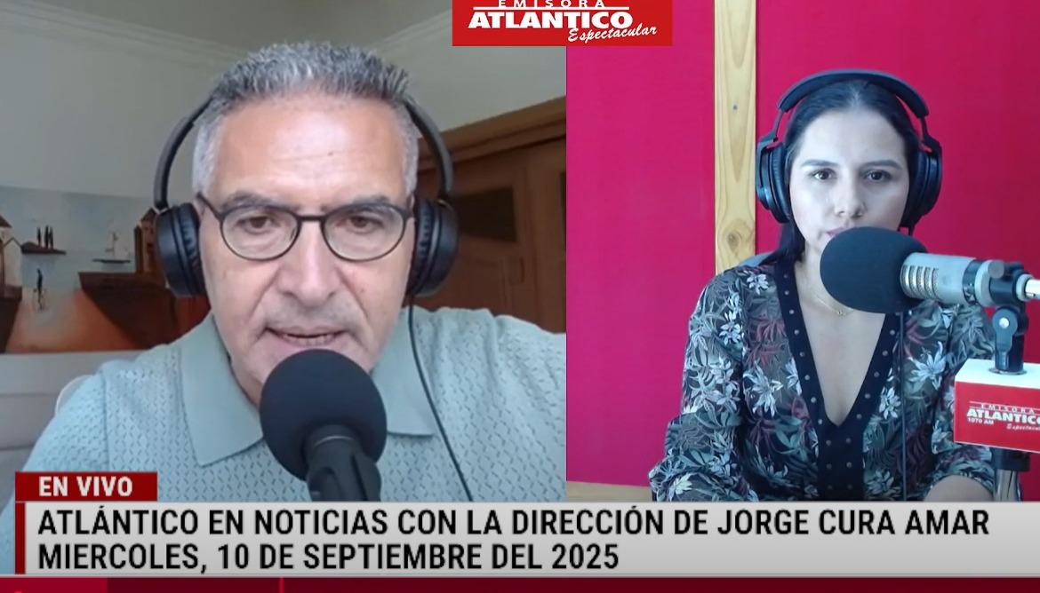 Transmisión de Atlántico en Noticias.
