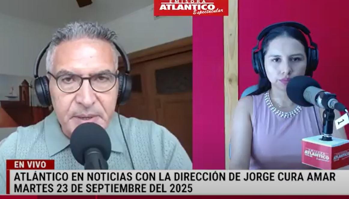 Transmisión de Atlántico en Noticias.