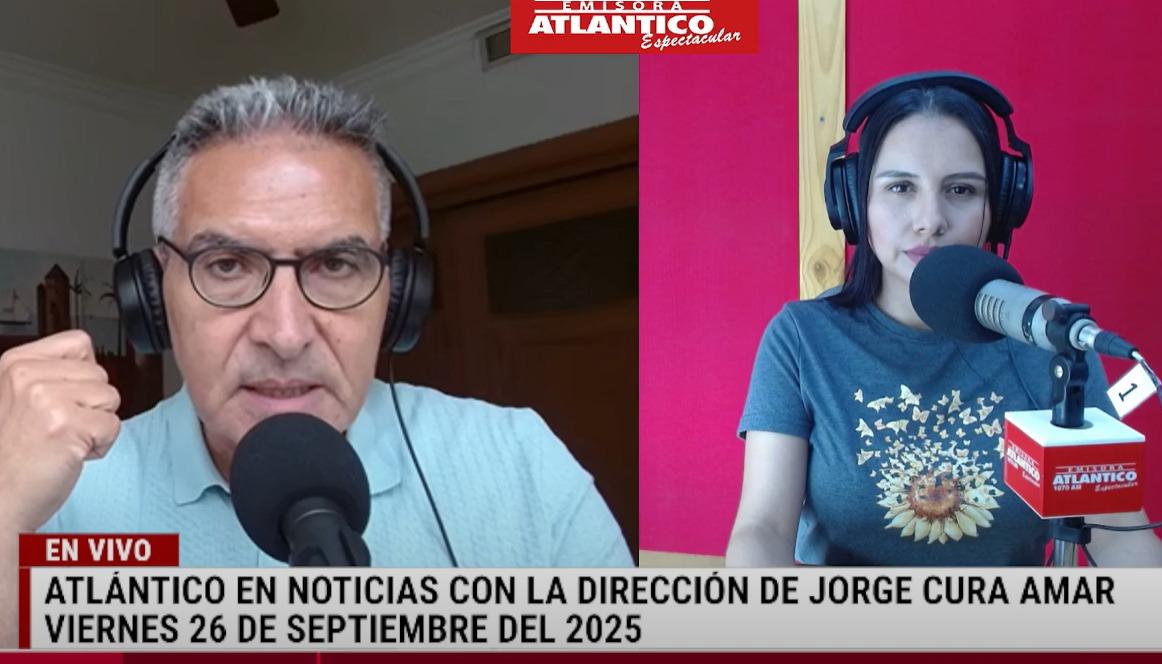 Transmisión de Atlántico en Noticias.