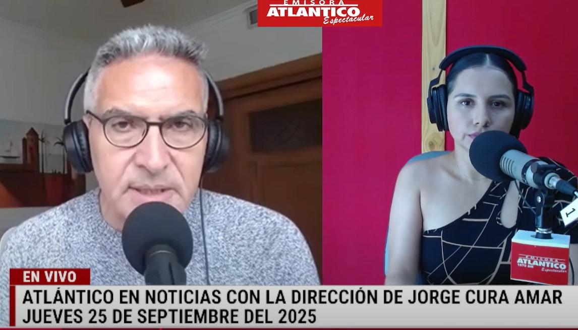 Transmisión de Atlántico en Noticias.