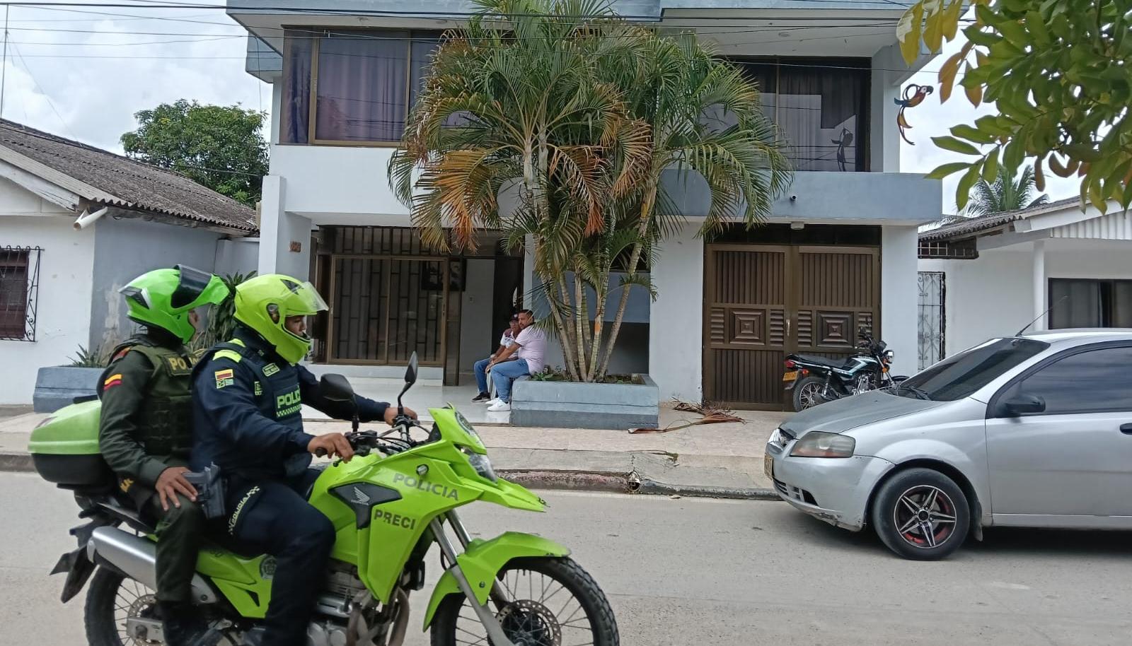 Vivienda donde residía la menor. 