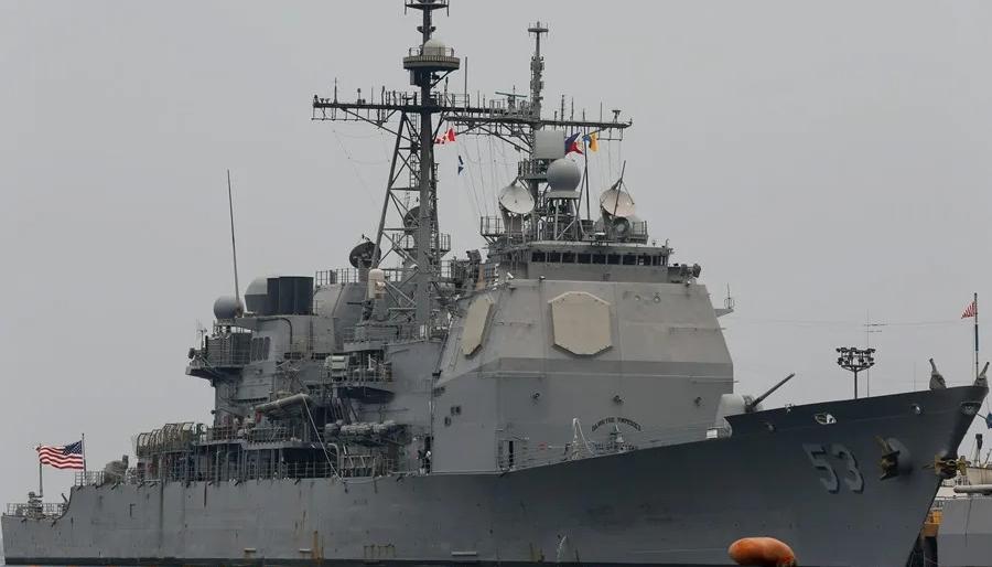 Barco estadounidense hacia el Mar Caribe. 