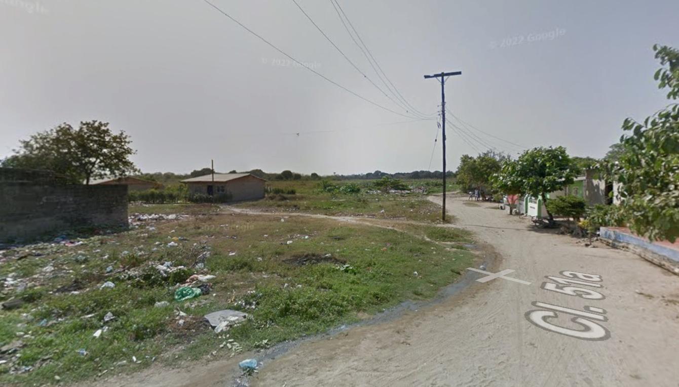 Aspecto del barrio San Vicente, en Soledad. 