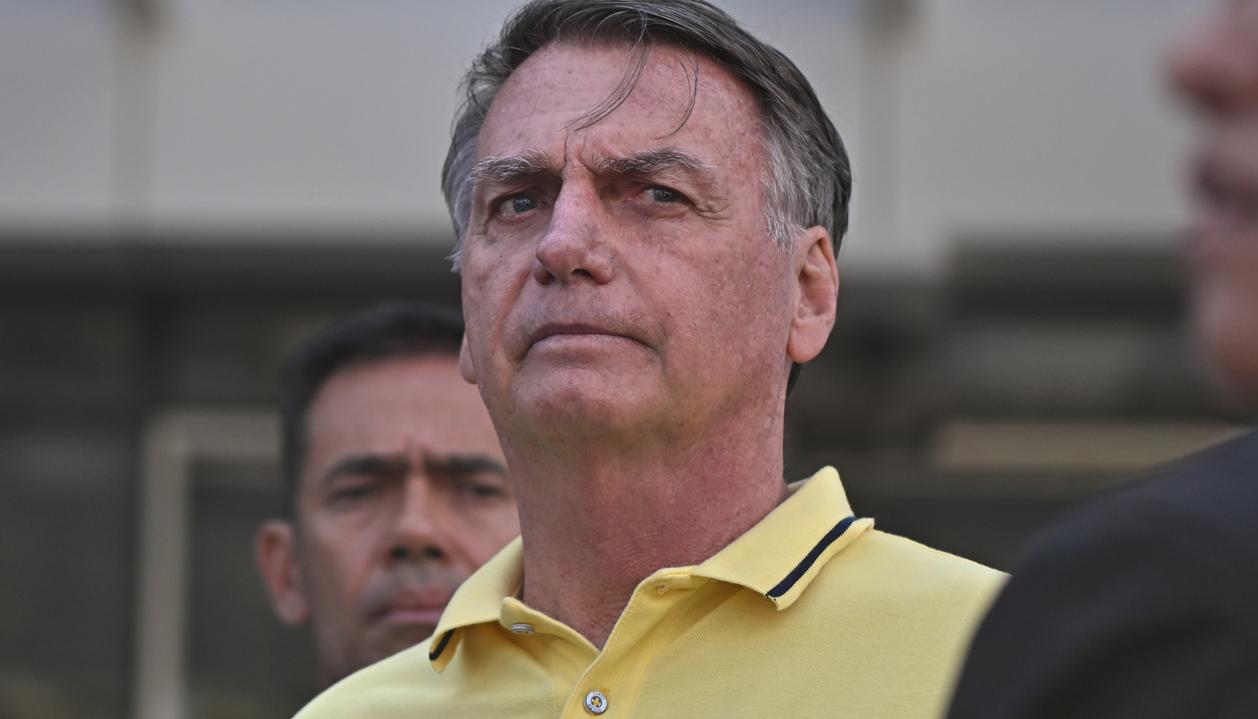 El expresidente brasileño Jair Bolsonaro.