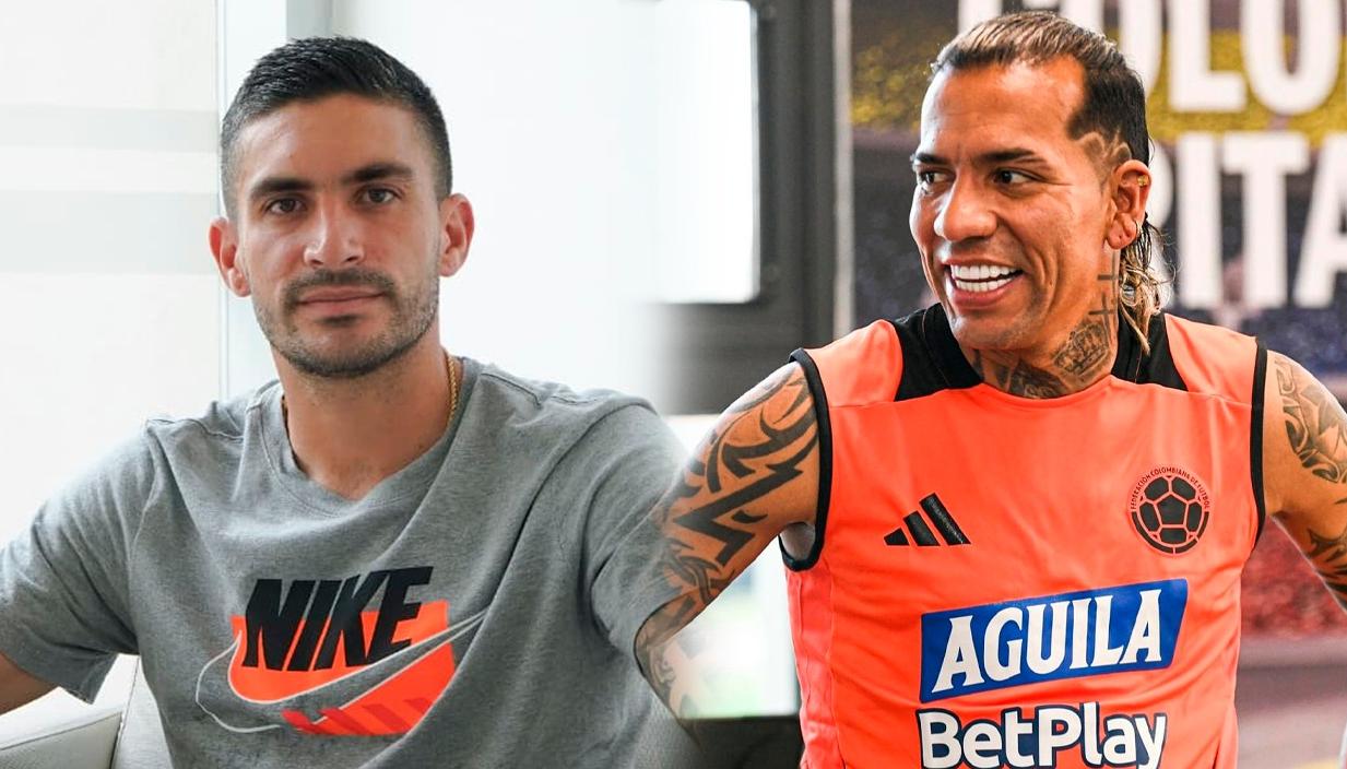 Guillermo Celis y Dayro Moreno.