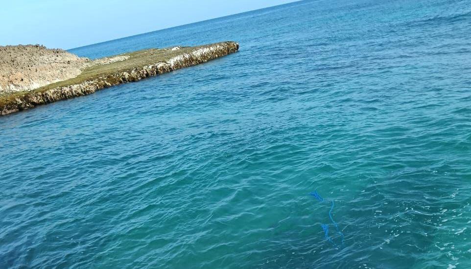 Imagen del sitio donde hallaron uno de los cuerpos.