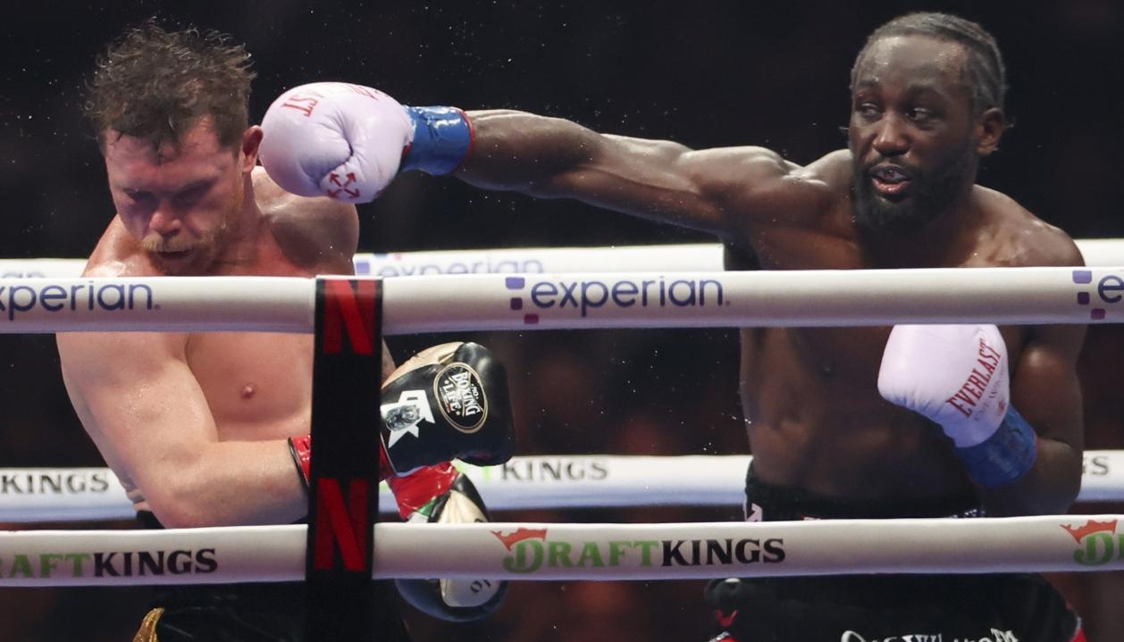 Saúl 'Canelo' Álvarez y Terence Crawford.