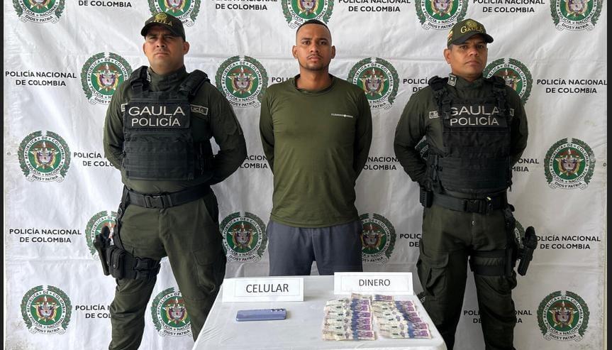 El hombre quedó a disposición de la Fiscalía. 