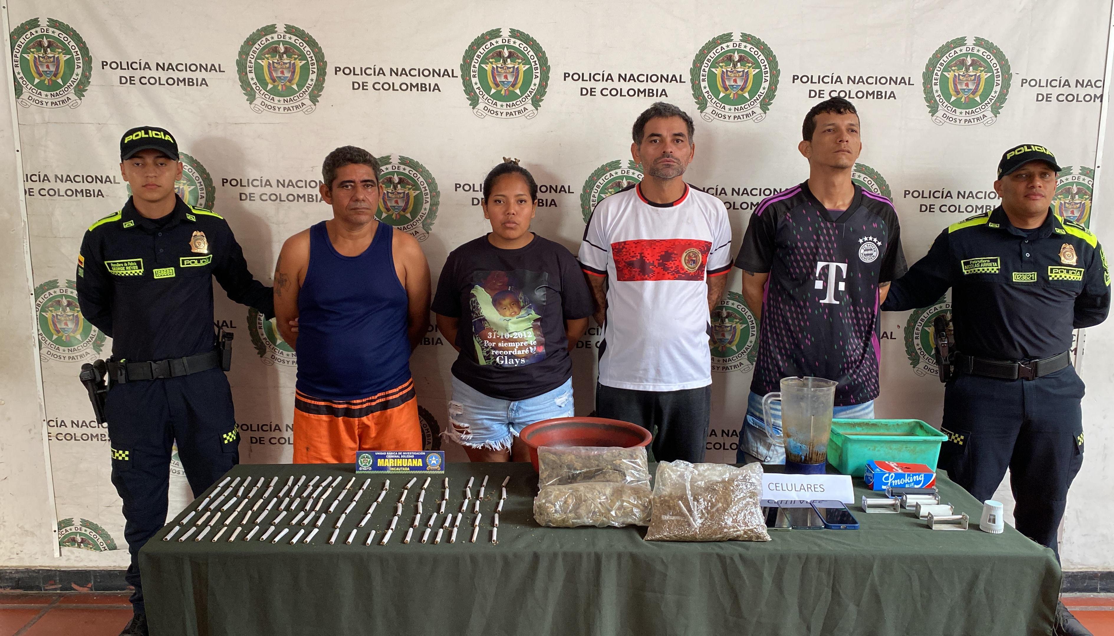 Capturados en Soledad.