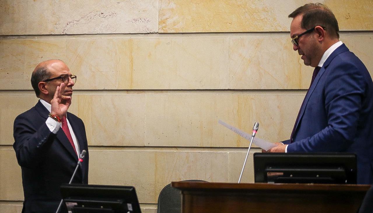 El nuevo magistrado de la Corte Constitucional, Carlos Camargo Assís.