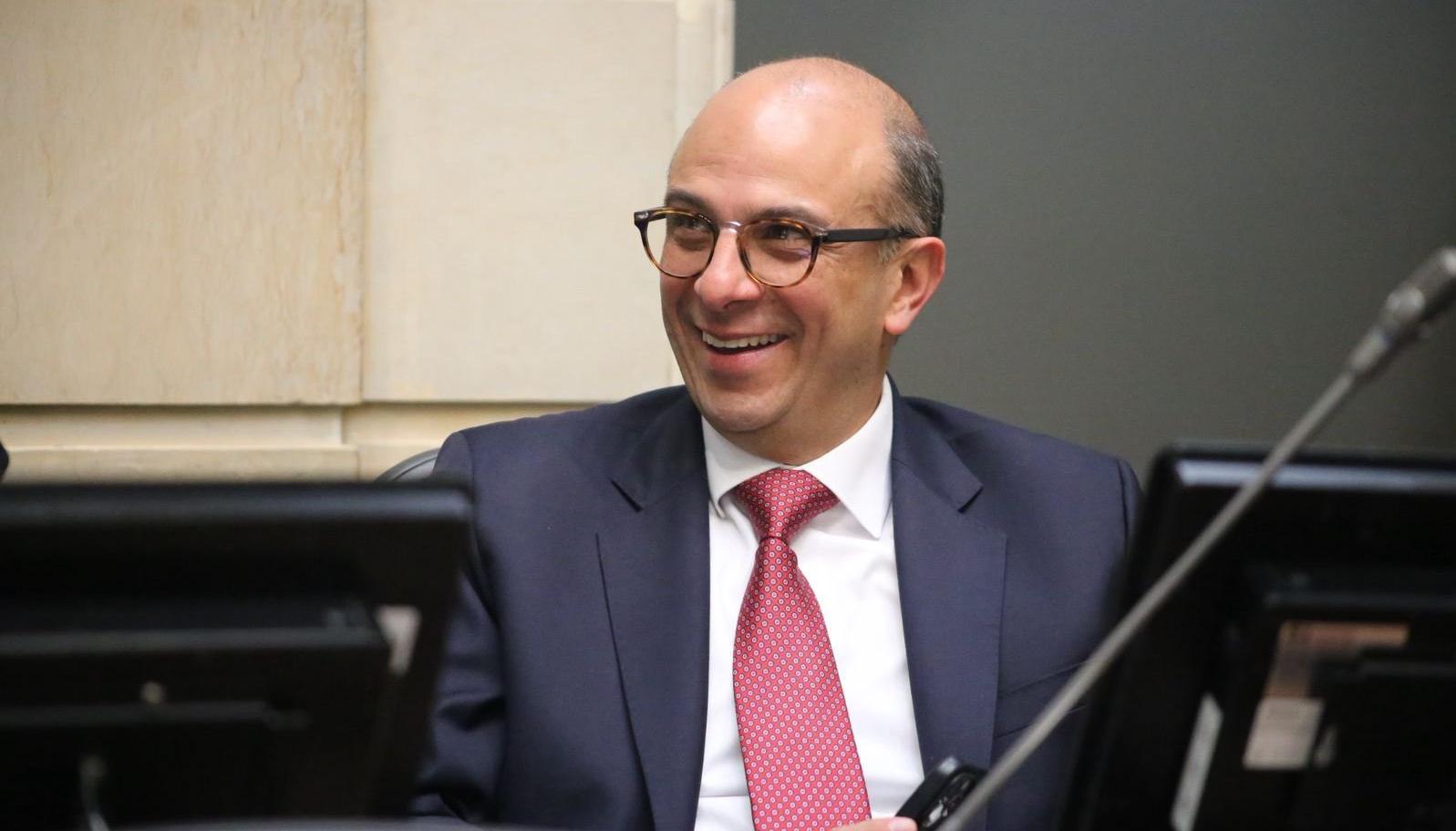 El electo magistrado Carlos Camargo.