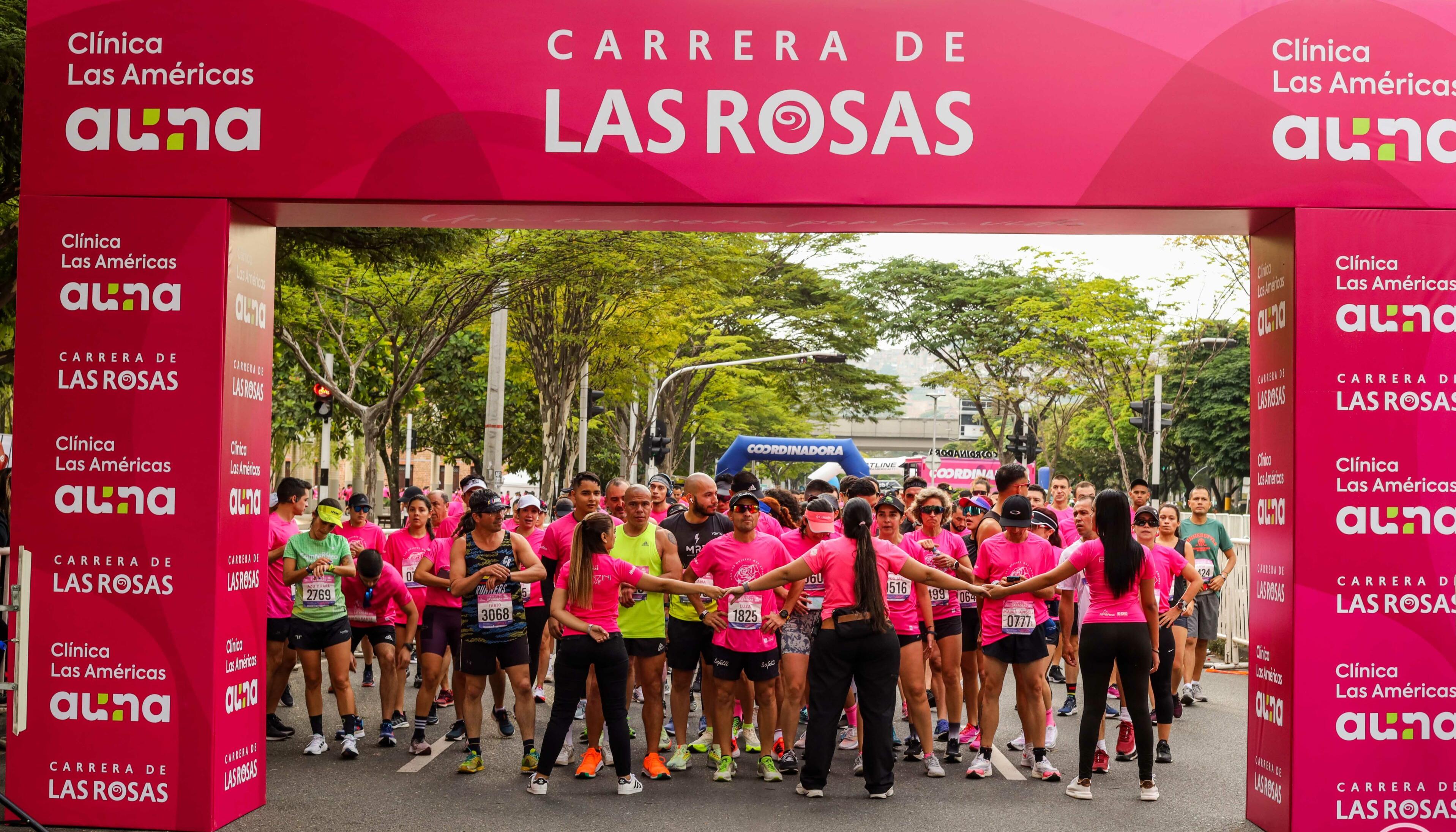 Carrera de las Rosas, en Medellín