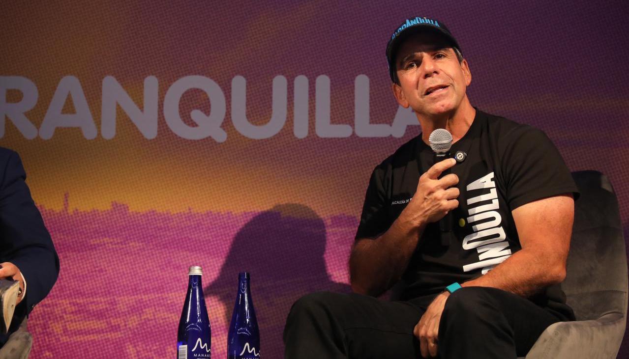 El Alcalde de Barranquilla, Alex Char.