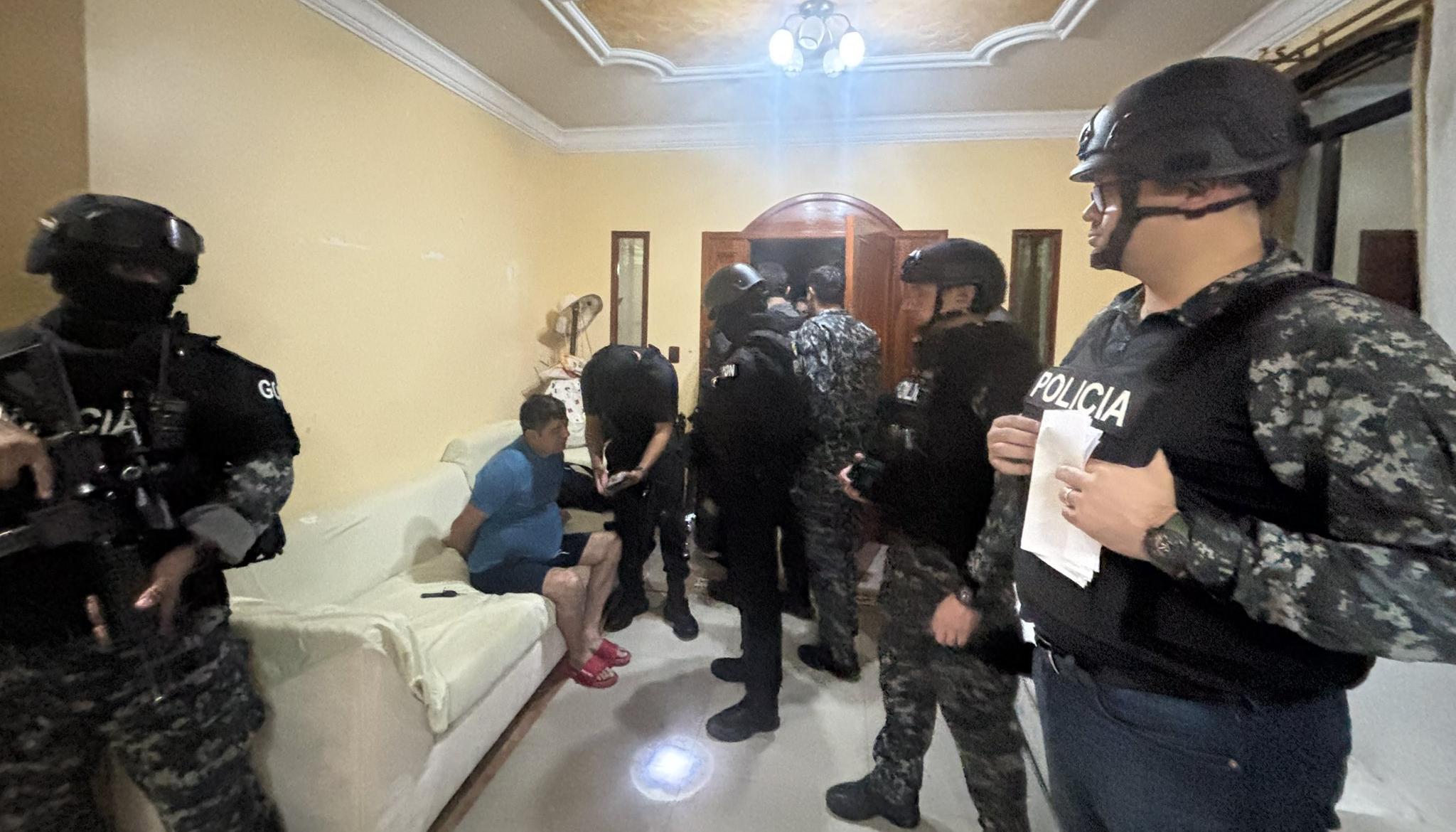 Uno de los bienes incautados.