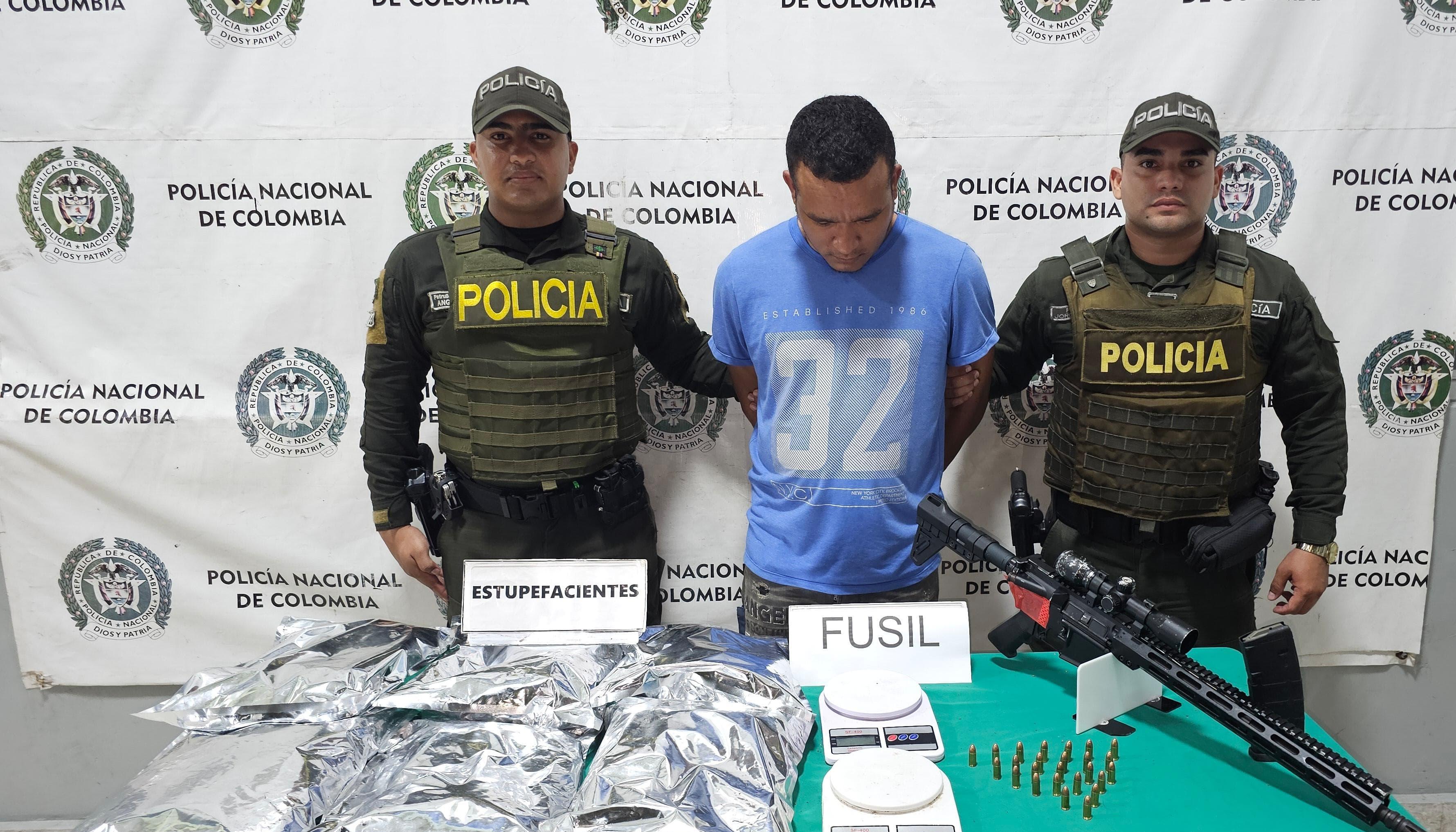 Daniel Berrío Sanabria, alias 'El Negro Daniel'.