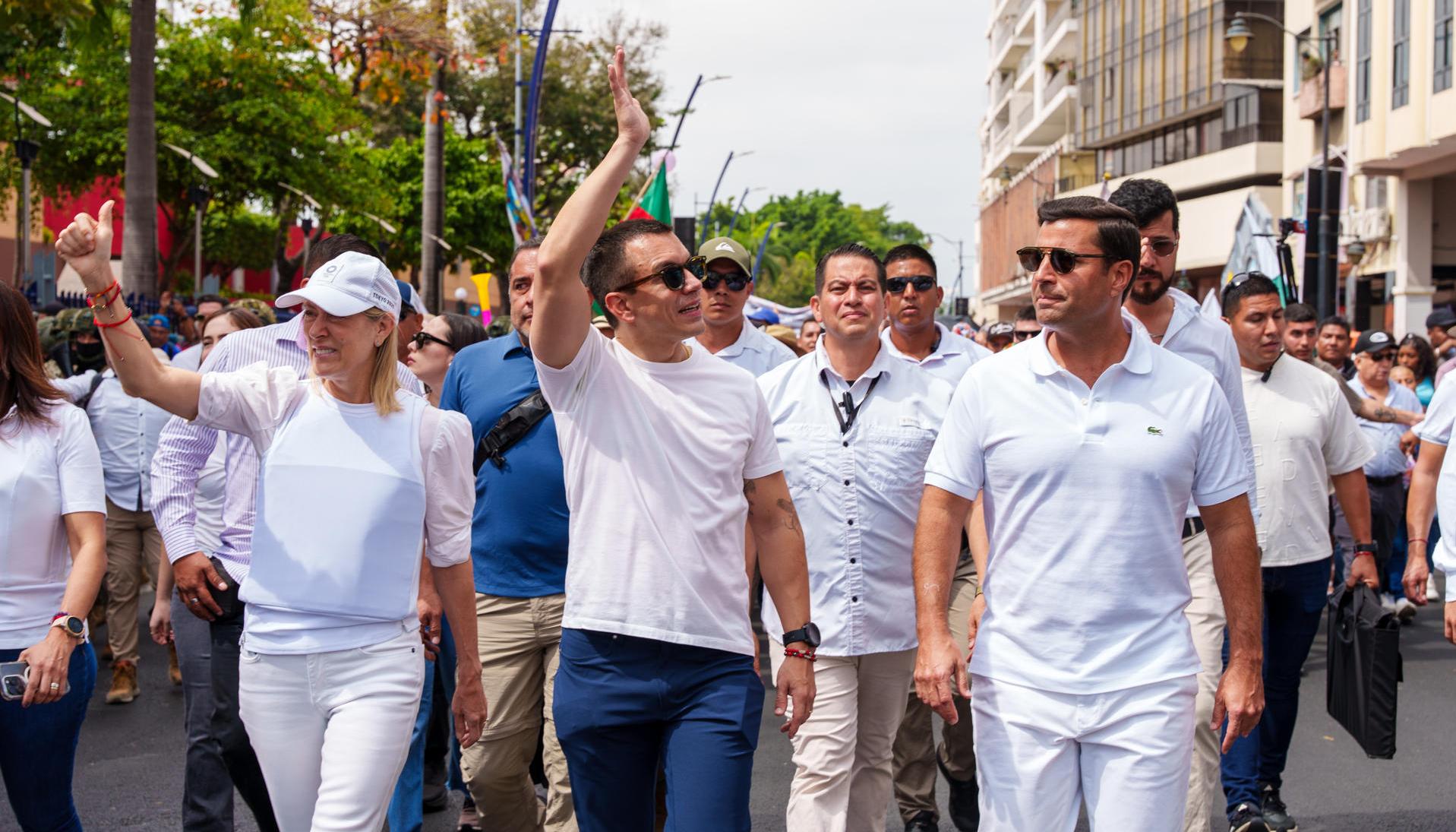 Daniel Noboa, Presidente de Ecuador.