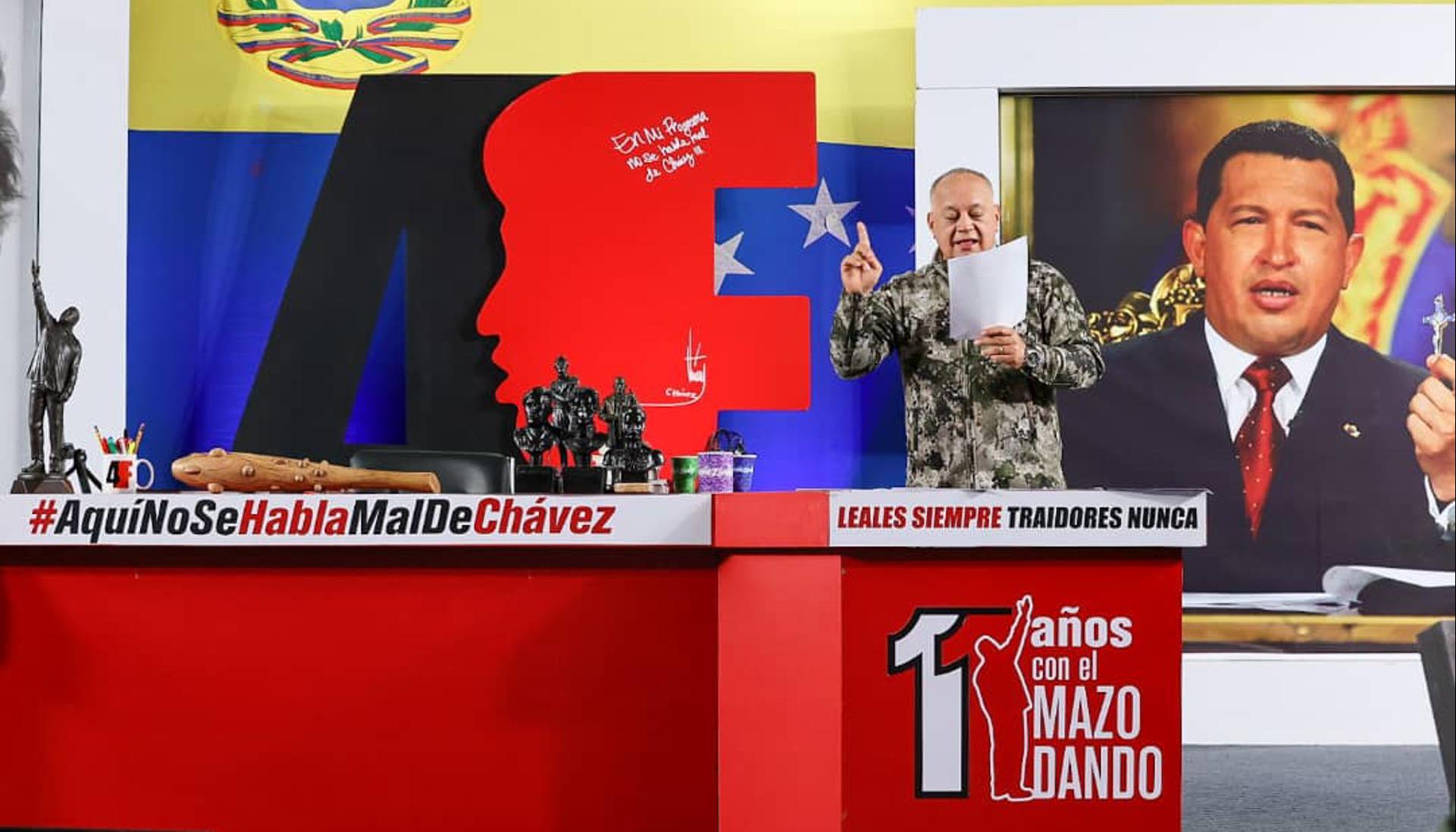 El Ministerio de Interior, Justicia y Paz del ministro de Interior, Diosdado Cabello.