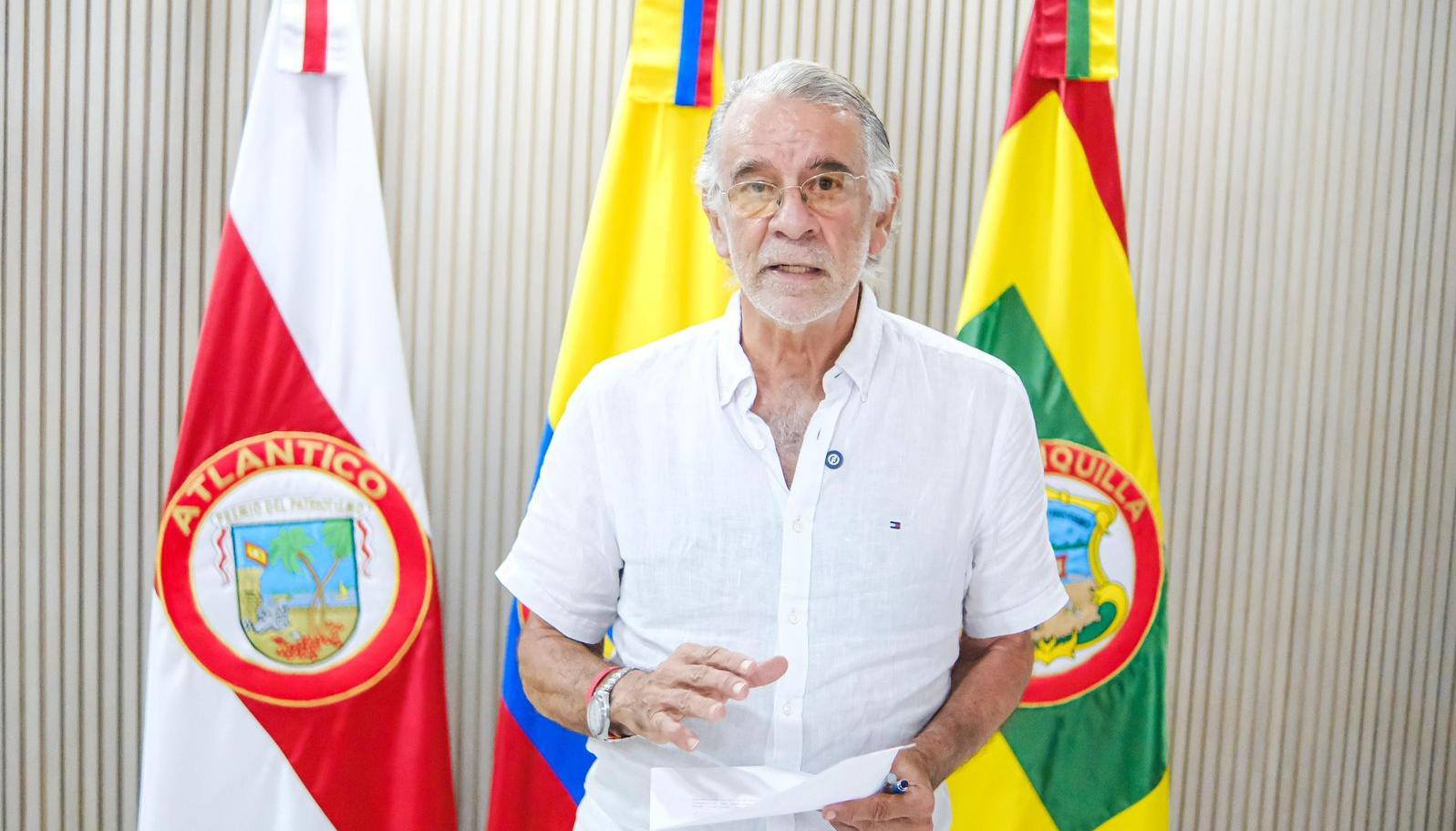 El gobernador del Atlántico, Eduardo Verano De la Rosa.