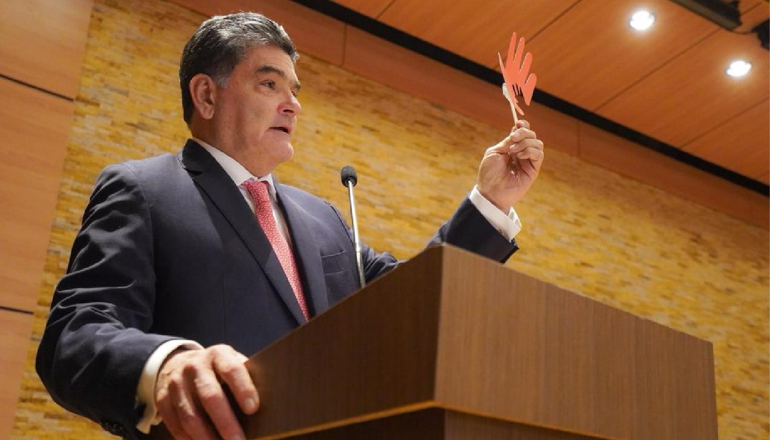 El Procurador General de la Nación, Gregorio Eljach Pacheco.