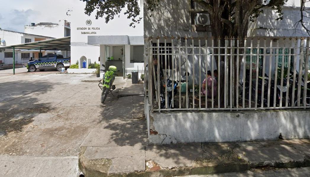 Estación de Policía de Sabanalarga.