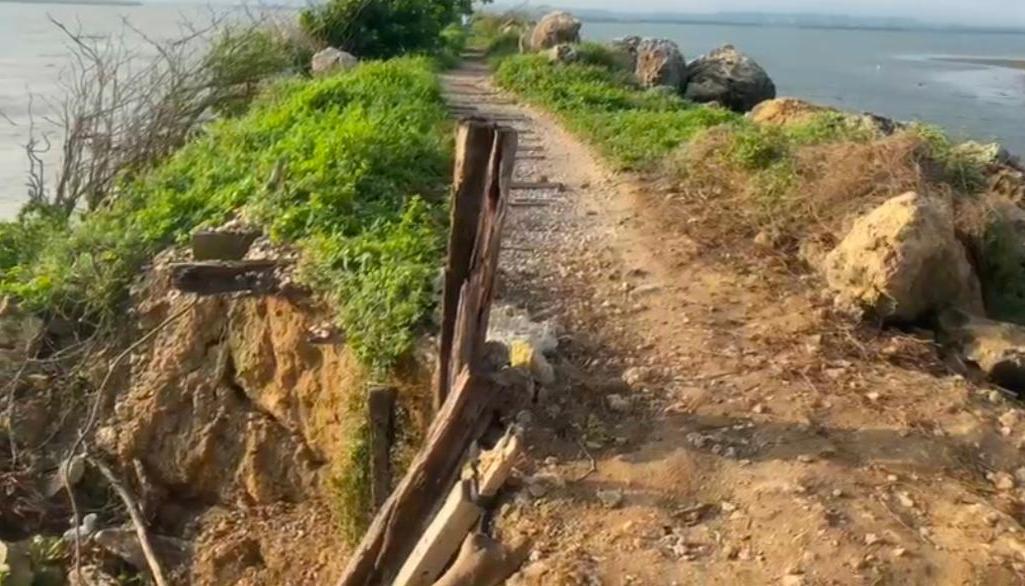 Estado del Tajamar occidental