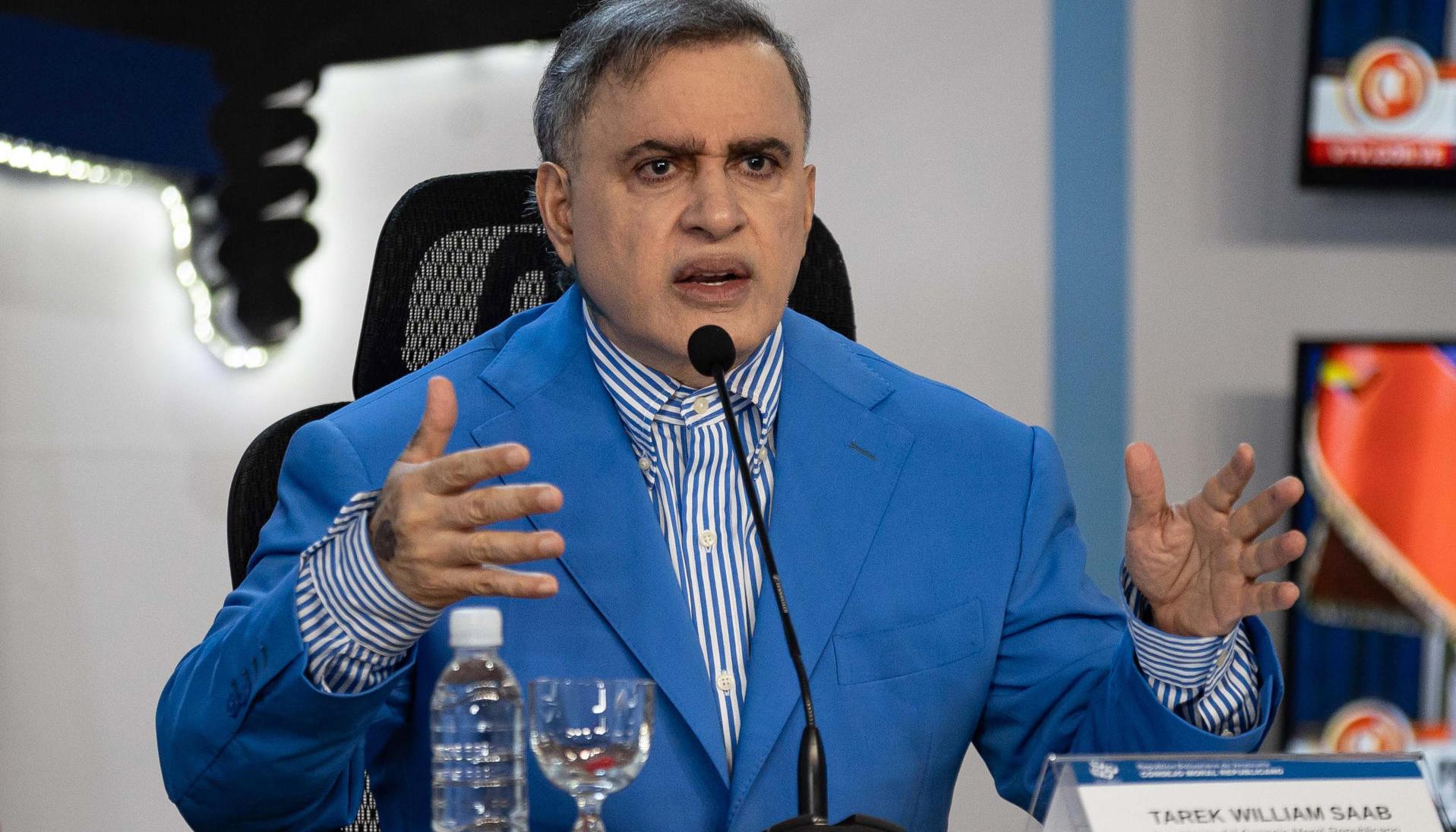 El fiscal general de Venezuela, Tarek William Saab. 