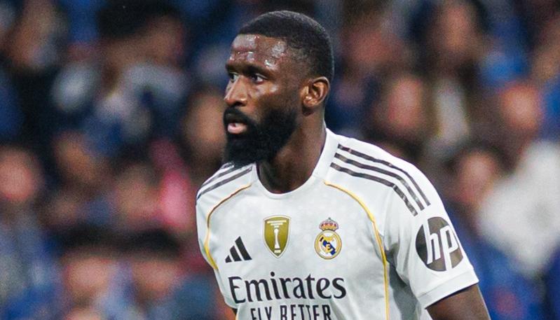 Antonio Rüdiger, defensor central del Real Madrid.