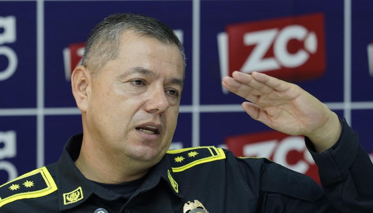 General Edwin Urrego, Comandante de la Mebar. 