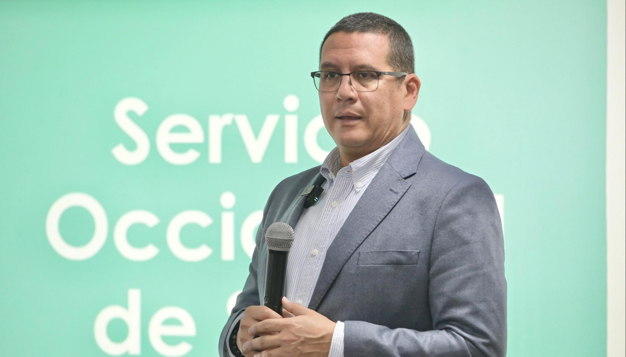 Giovanny Rubiano, superintendente de Salud.
