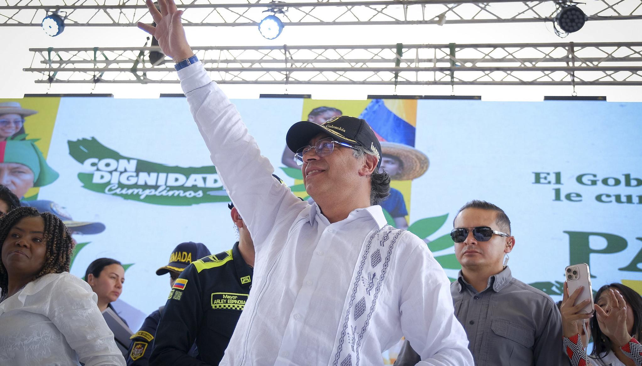 Gustavo Petro, Presidente de Colombia. 