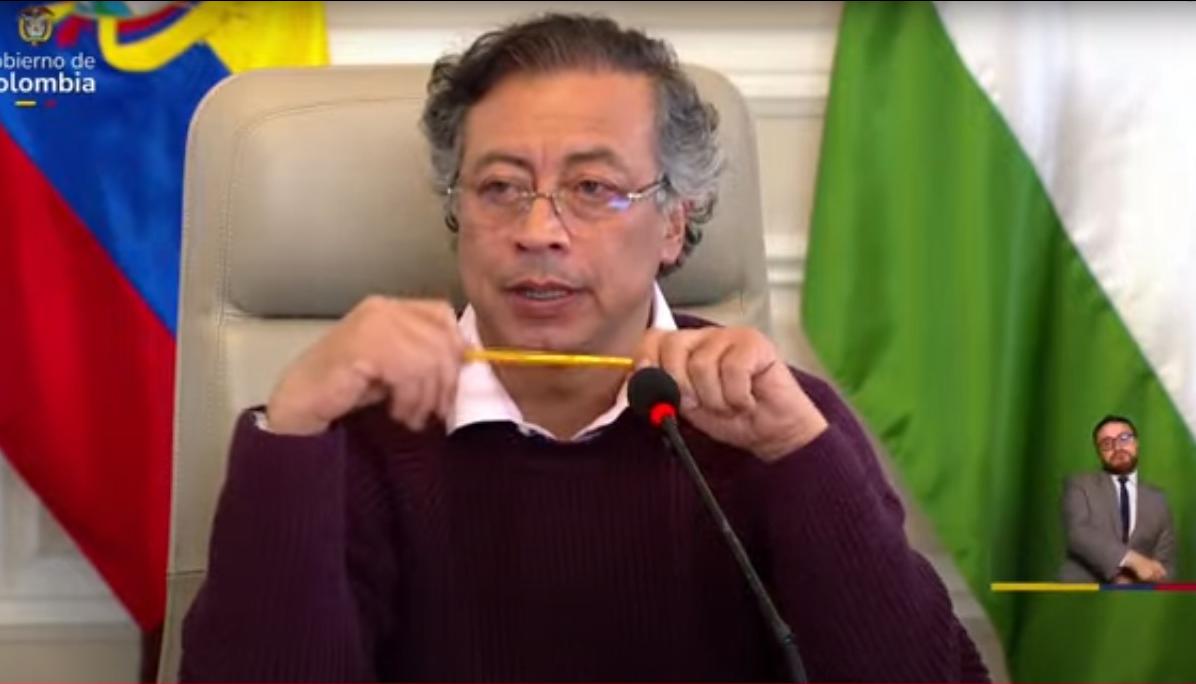 Gustavo Petro, Presidente de Colombia. 