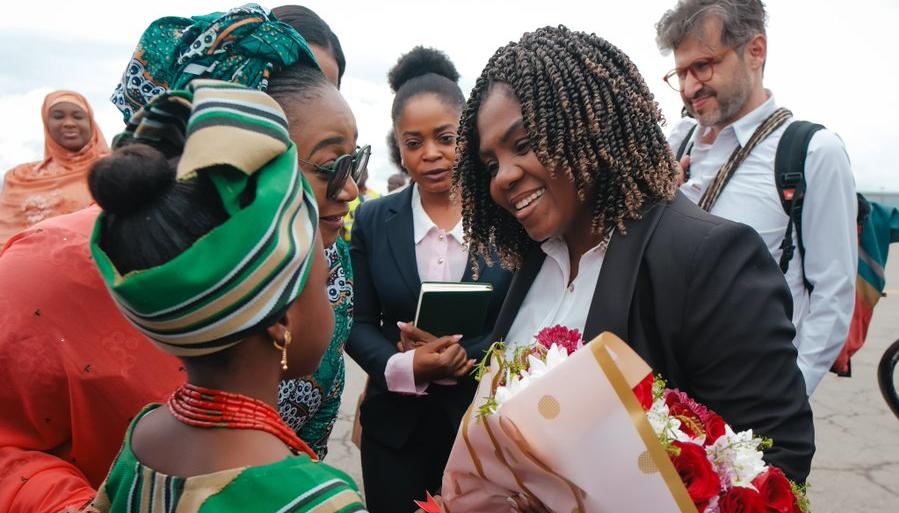 Vicepresidenta Francia Márquez en Abuya, Nigeria.