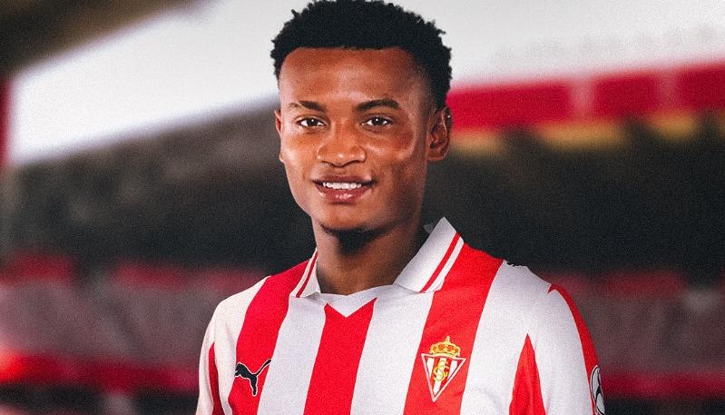 Óscar Cortés, nuevo jugador del Sporting de Gijón.