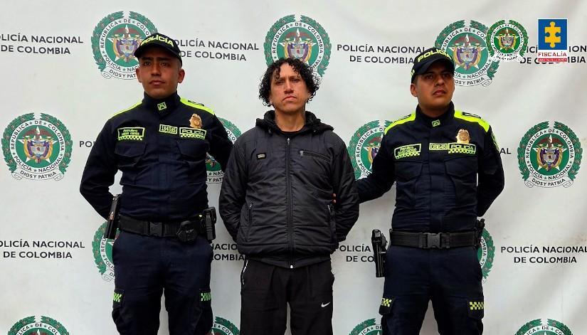 Harold Daniel Barragán Ovalle, capturado.