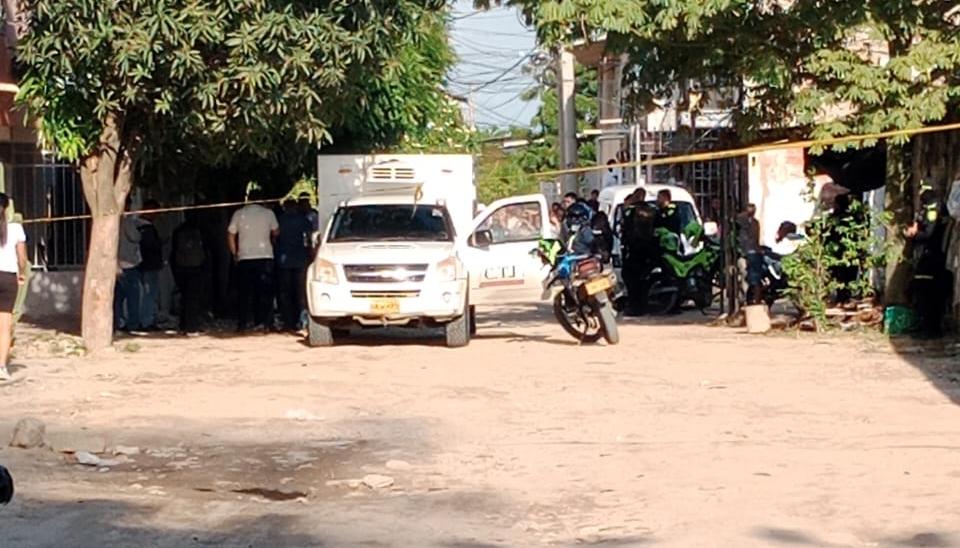 El CTI de la Fiscalía se encargó de la inspección del cuerpo. 