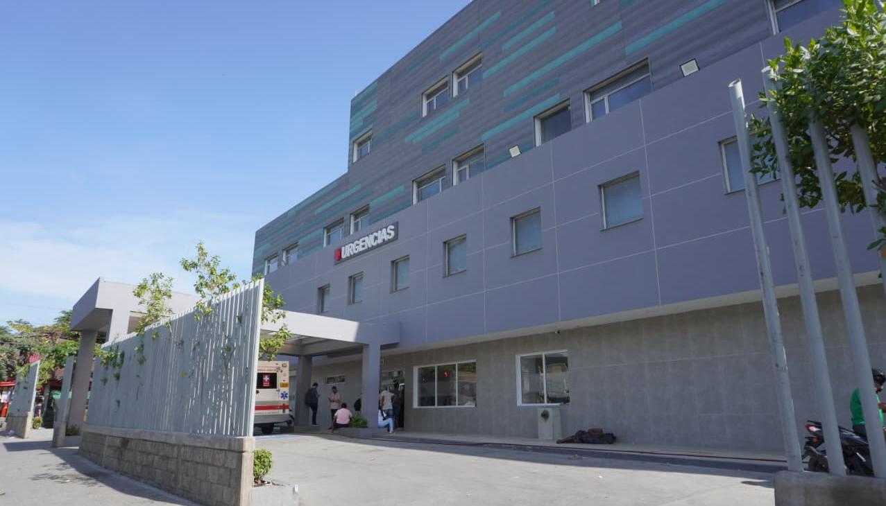 Hospital General de Barranquilla, donde se encuentran varios de los pacientes. 