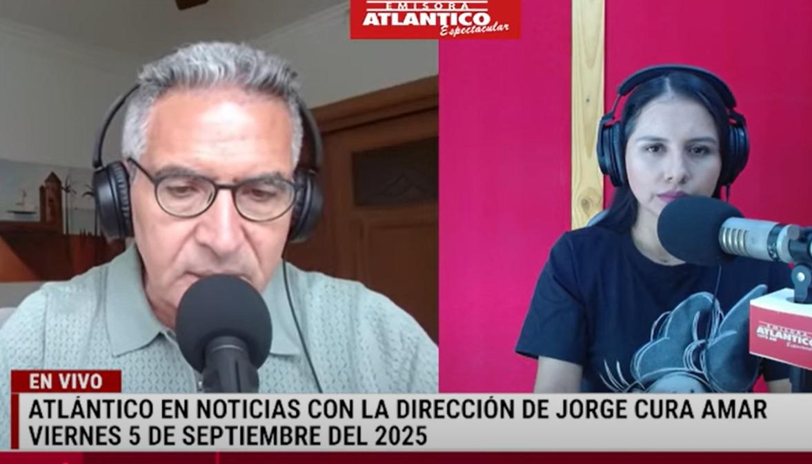 Transmisión de Atlántico en Noticias.