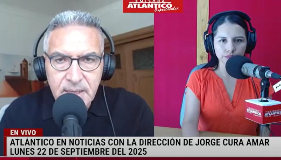 Transmisión de Atlántico en Noticias.