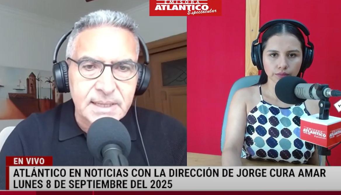 Transmisión de Atlántico en Noticias.