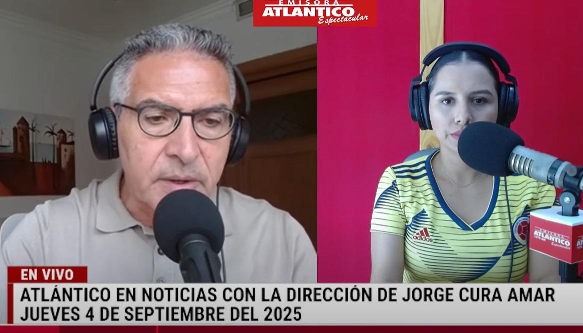 Transmisión de Atlántico en Noticias.