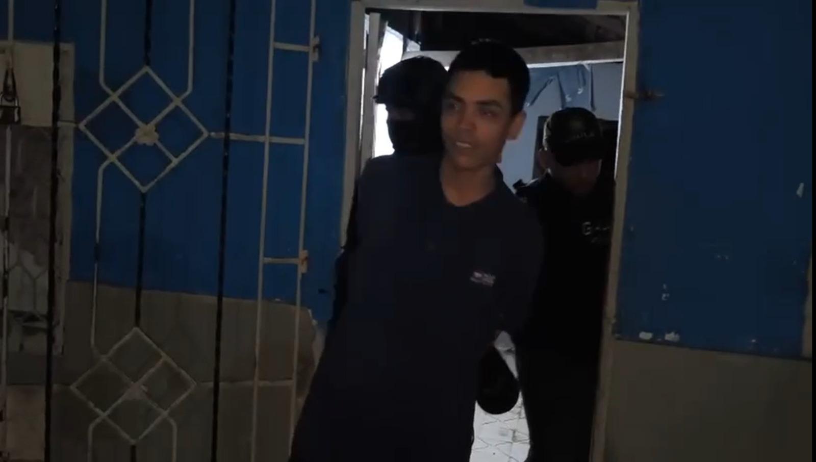 Josimar Estewin Marín Salas, presunto extorsionista del 'Bloque Resistencia Caribe'.