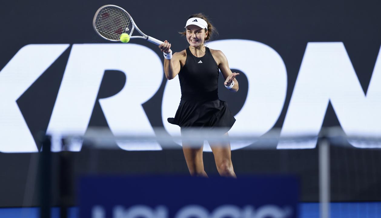 La estadounidense Iva Jovic.