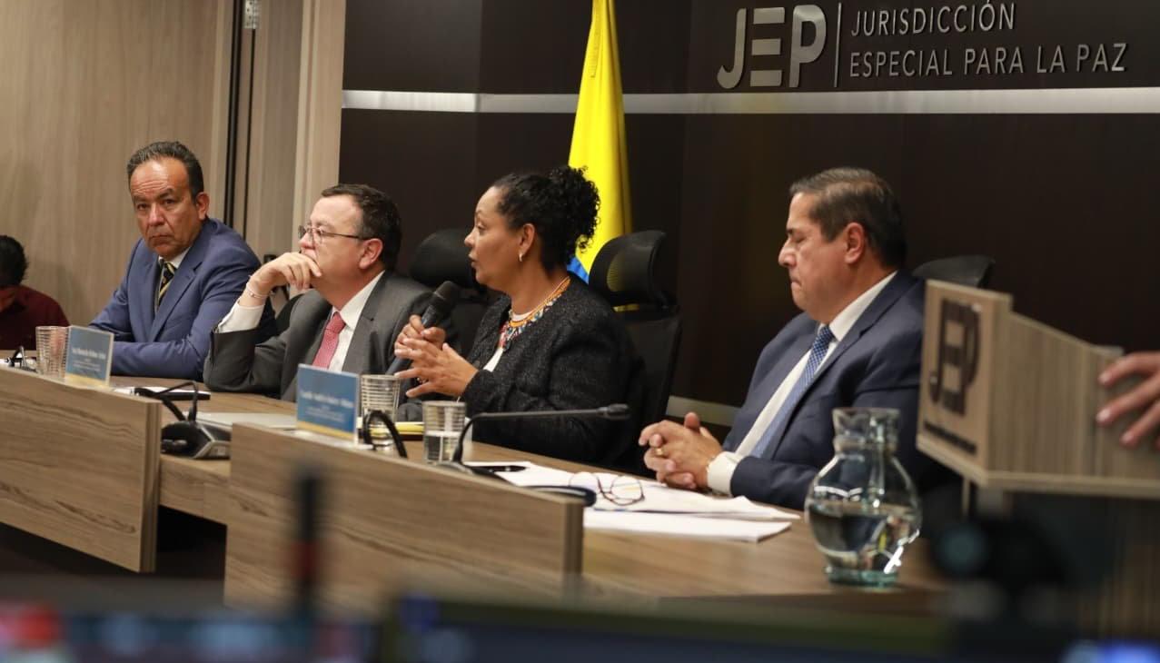 Lectura de sentencia a condenados por 'Falsos positivos'.