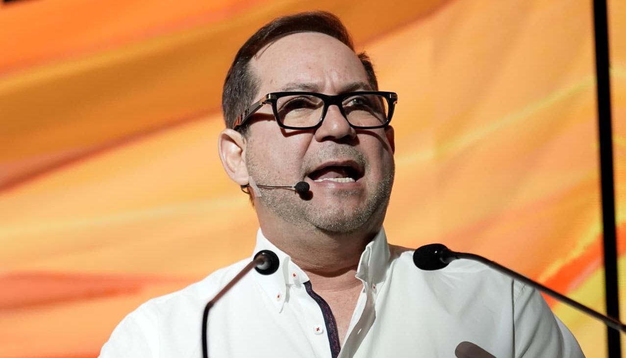 El presidente del Senado, Lidio García.