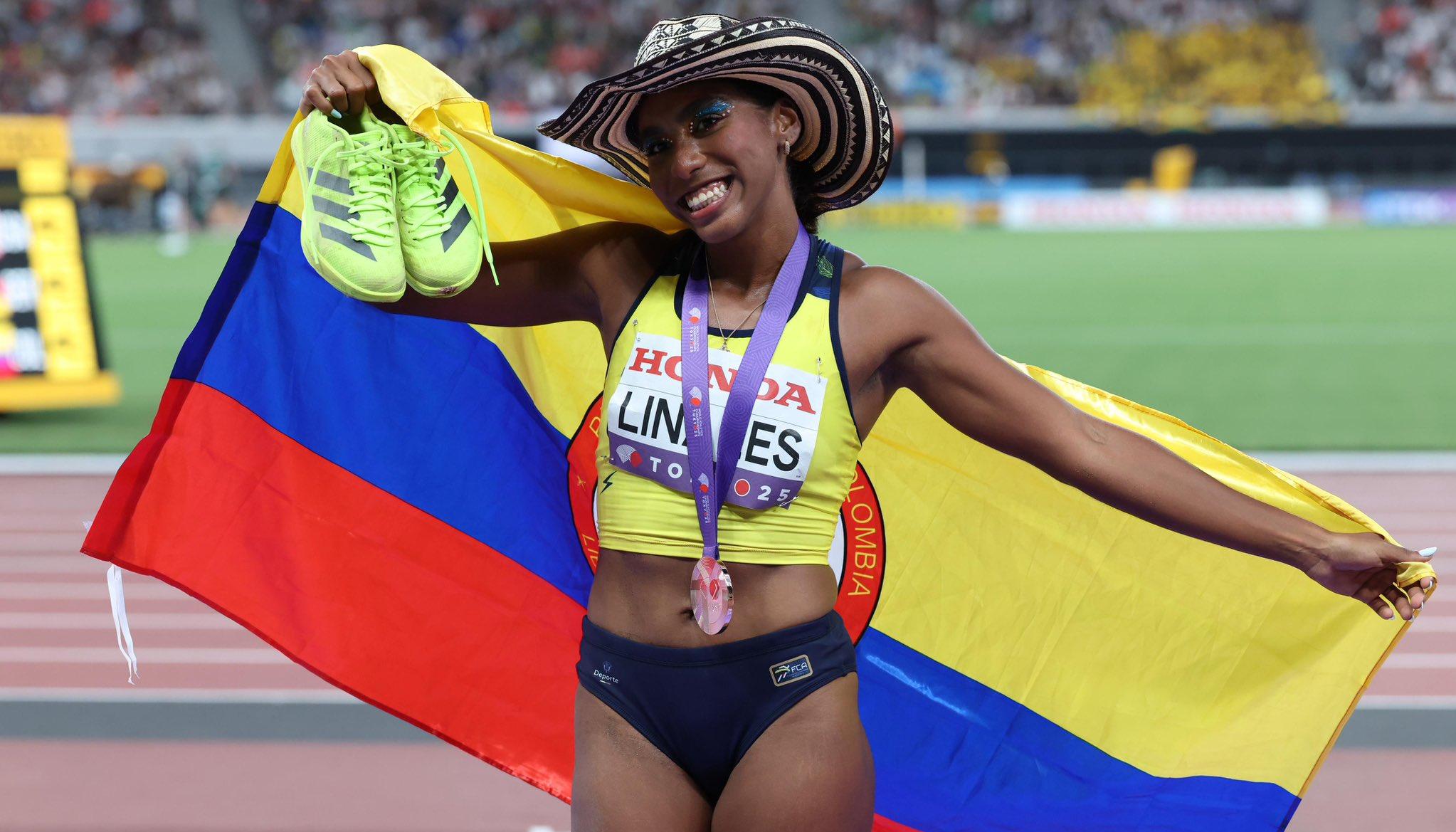 La colombiana Natalia Linares.