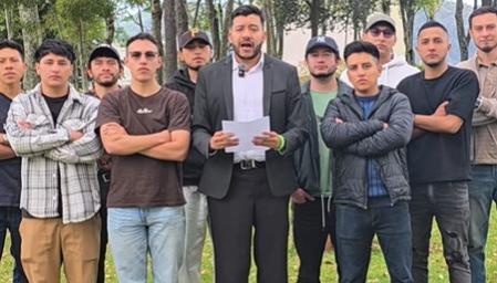 Los Brayan que hicieron el reclamo.