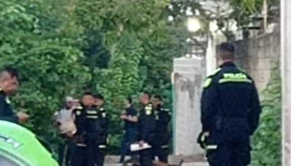 Lugar donde fue asesinado Jesús Manuel Blanco Escalante