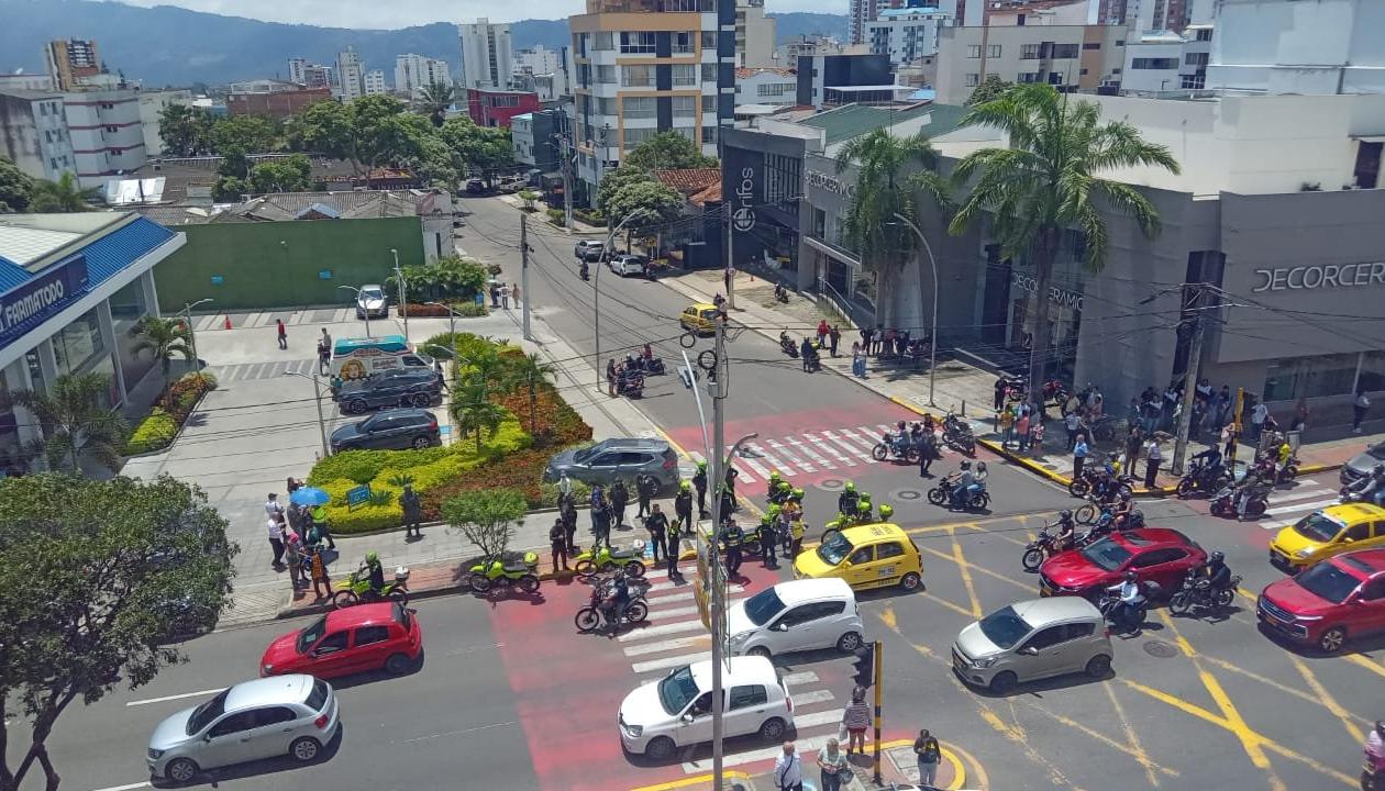 Lugar donde sucedió el crimen.