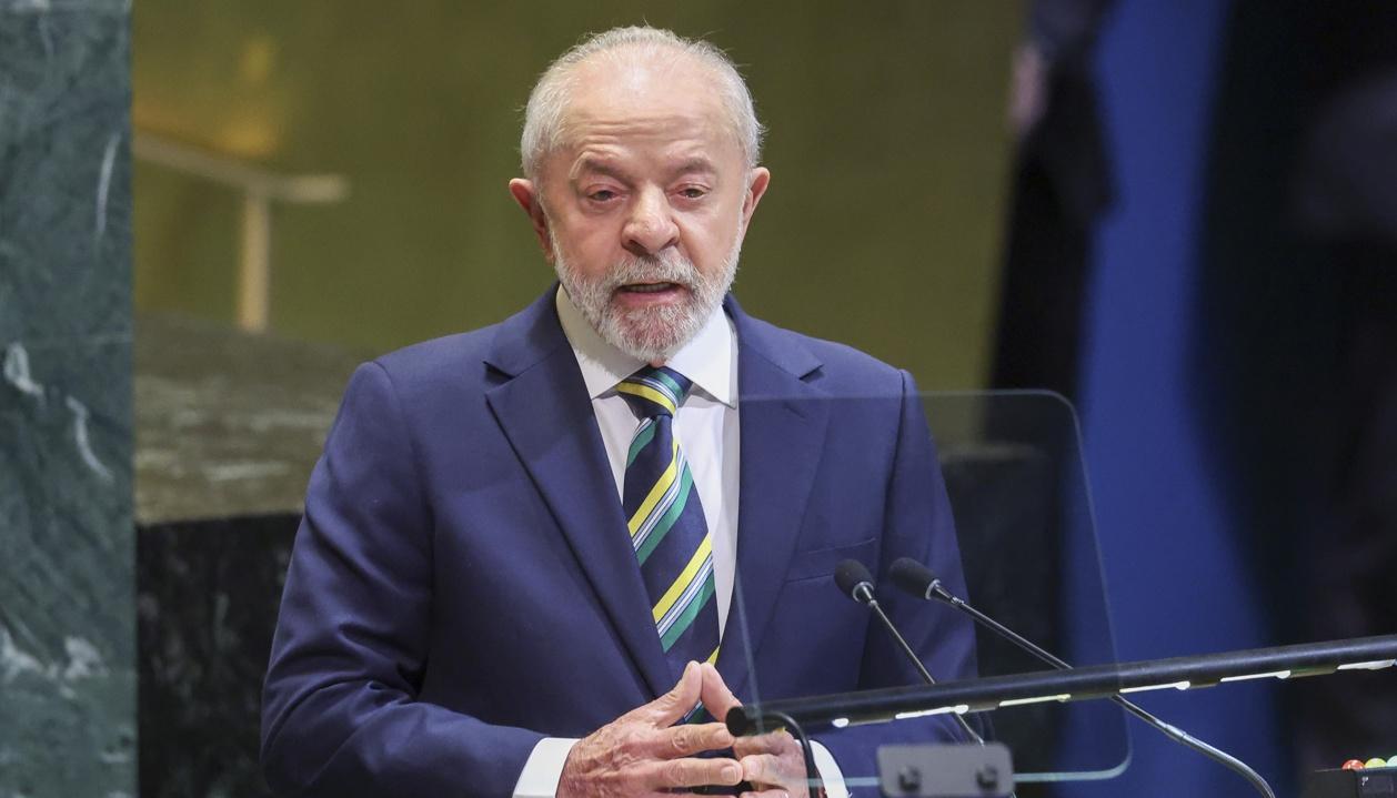 El presidente de Brasil, Luiz Inácio Lula da Silva.